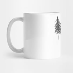 A Pine Campfire Mug